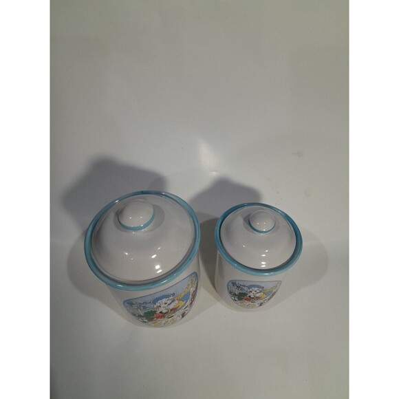 Vintage Canisters, Home Tweet Home, Sheep, Mother Goose, Nursery Rhyme, - Picture 3 of 13
